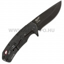 Milwaukee Összecsukható kés sima élű 89 mm, D2 acél, fekete