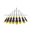 Stanley CushionGrip csavarhúzó készlet - 8 részes (SL, PH), Transmodule tálcában