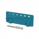 Makita láncreszelő kerek 4,5 mm sablonnal 1/4" befogással