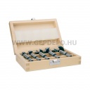 Makita Forstner fúrókészlet standard - 5 részes (15, 20, 25, 30, 35 mm), fa dobozban