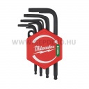 Milwaukee torx kompakt L-alakú kulcskészlet - 9 részes (T8-T40)