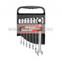 Yato racsnis csillag-villáskulcs készlet - 7 részes (10-19 mm)