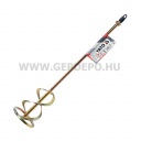 Yato keverőszár (habarcs) M14 befogás, dupla spirál - 120x600 mm (15-25 kg)