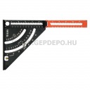Yato alumínium talpas derékszögű vonalzó - 290x185 mm