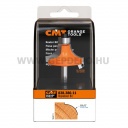 CMT szimplavállas rádiuszmaró DERLIN csapággyal R: 2 mm, D: 16,7 mm, L: 52,5 mm, S: 8 mm