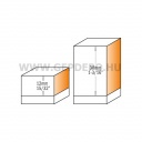 CMT cserélhető pengés másoló maró csapággyal D: 19 mm, L: 85 mm, S: 8 mm