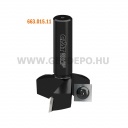 CMT cserélhető pengés felsőmaró Z3 D: 60 mm, L: 80 mm, S: 12 mm