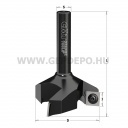 CMT cserélhető pengés felsőmaró Z3 D: 38 mm, L: 60 mm, S: 12 mm