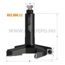 CMT cserélhető pengés felsőmaró Z3 D: 38 mm, L: 60 mm, S: 12 mm