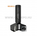 CMT cserélhető pengés felsőmaró Z3 D: 38 mm, L: 60 mm, S: 12 mm