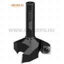 CMT cserélhető pengés felsőmaró Z3 D: 38 mm, L: 60 mm, S: 12 mm
