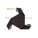 CMT cserélhető pengés felsőmaró Z3 D: 38 mm, L: 60 mm, S: 12 mm