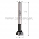 CMT fenékfúró keményfém élekkel - S: 10mm, L: 90mm, D: 35 mm