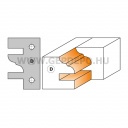 CMT kontraprofilos bútorajtó gyártó szerszám 120x30 mm
