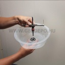 Milwaukee állítható körfűrész készlet + körfűrész befogó adapter + körfűrész 68 mm