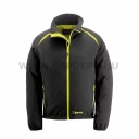 Kapriol EVO Soft shell dzseki fekete/citrom XL
