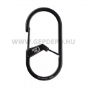 Nite Ize G-Series dupla kamrás karabiner #3, fekete