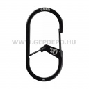 Nite Ize G-Series dupla kamrás karabiner #3, fekete