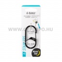 Nite Ize G-Series dupla kamrás karabiner #3, fekete
