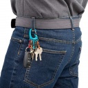 Nite Ize Bigfoot Locker Keyrack kulcstartó karabiner, alumínium/színes