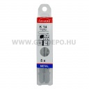 Abraboro HWL 54 szúrófűrészlap BŐR, GUMI, FA, hullámosra köszörült kés, 130 mm - 1 db
