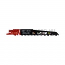 Abraboro 1/2" CrV orrfűrészlap FA, PVC, GIPSZKARTON, SZIGETELÉS, TPI:6, 400 mm - 5 db