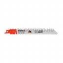 Abraboro 1/2" BiM orrfűrészlap FÉM, INOX, TPI:18, 180 mm - 5 db
