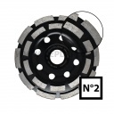Abraboro gyémántszemcsés betoncsiszoló No.2 f:22,23, 180 mm