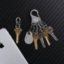 Nite Ize KeyRack Locker acél kulcstartó - 6 db S Biner karabinerrel