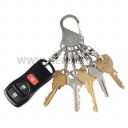 Nite Ize KeyRack Locker acél kulcstartó - 6 db S Biner karabinerrel