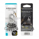 Nite Ize KeyRack Locker acél kulcstartó - 6 db S Biner karabinerrel