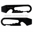 Nite Ize DoohicKey kulcsméretű miniszerszám, fekete