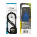 Nite Ize S-Biner acél dupla karabiner, #4, fekete