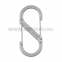 Nite Ize S-Biner acél dupla karabiner, #4, acél
