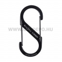 Nite Ize S-Biner acél dupla karabiner, #3, fekete