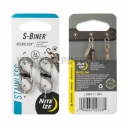 Nite Ize S-Biner MicroLock acél karabiner csomag - 2 db, acél