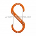 Nite Ize S-Biner alumínium karabiner, #4, narancssárga