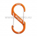 Nite Ize S-Biner alumínium karabiner, #3, narancssárga