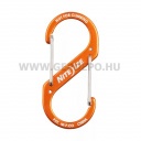 Nite Ize S-Biner alumínium karabiner, #3, narancssárga