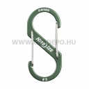 Nite Ize S-Biner alumínium karabiner, #3, olajzöld