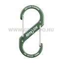 Nite Ize S-Biner alumínium karabiner, #3, olajzöld