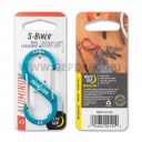 Nite Ize S-Biner alumínium karabiner, #3, kék