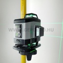 Green Liner 4D keresztlézer készlet 3,5 m műszertartó oszloppal