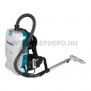 Makita Backpack akkus háti porszívó géptest HEPA 40 V max XGT Li-Ion BL 195 W, 20 kPa