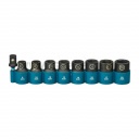 Makita Impact Black gépi dugókulcs 1/2" készlet - 9 részes