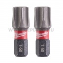 Milwaukee Shockwave Impact Duty torx bit T50x25 mm - 2 db