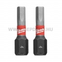 Milwaukee Shockwave Impact Duty imbusz bit HEX4x25 mm - 2 db