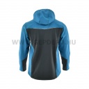 Sara Comfort Plus softshell kabát, fekete/petrol kék - XL