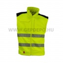 Urgent 981 softshell kabát 2 az 1-ben, láthatósági sárga - M