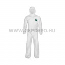Procera Lakeland Safegard lélegző védőoverál, fehér - XL